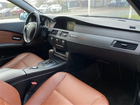 BMW 5-serie - 520i Executive Automaat, Leder, Navi, Climate-C, Cruise-C, Elek pakket, NL Auto, Onder - 1