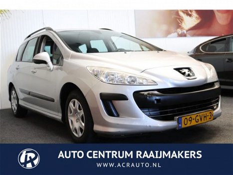 Peugeot 308 SW - 1.6 HDiF X-Line AIRCO TELEFOON RADIO/CD DAKRAILS ISOFIX ZEER MOOI - 1