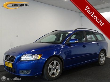 Volvo V50 - 1.6D S/S Leer/Navigatie/Trekhaak/Airco/Cruise - 1