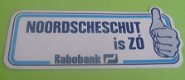 Sticker Noordscheschut is ZO(rabobank) - 1 - Thumbnail