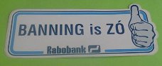 Sticker Banning is ZO(rabobank)