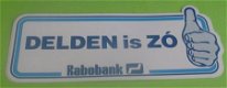 Sticker Delden is ZO(rabobank) - 1 - Thumbnail