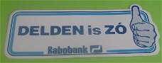 Sticker Delden is ZO(rabobank)