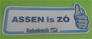 Sticker Assen is ZO(rabobank) - 1 - Thumbnail