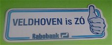 Sticker Veldhoven is ZO(rabobank)