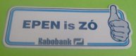 Sticker Epen is ZO(rabobank) - 1 - Thumbnail
