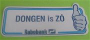 Sticker Dongen is ZO(rabobank) - 1 - Thumbnail