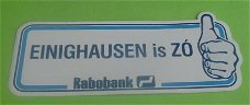 Sticker Enighausen is ZO(rabobank)