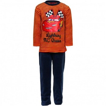 Disney CARS !! Velour PYJAMA maat 6 116/122 - 1