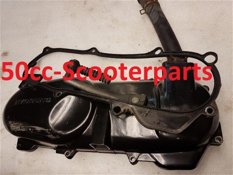 Carterdeksel Kickstartdeksel Hyosung Ez100 Yh8877 Gebruikt - 1