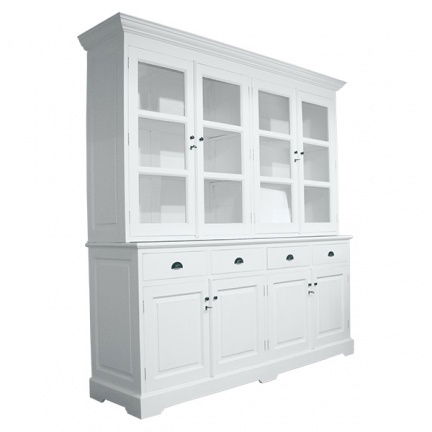 Winkelkast Rancang wit - wit 200 x 50/40 x 210cm - nr. 1