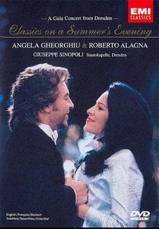 Angela Gheorghiu & Roberto Alagna ‎– Classics On A Summer's Evening - A Gala Concert From Dresden  (