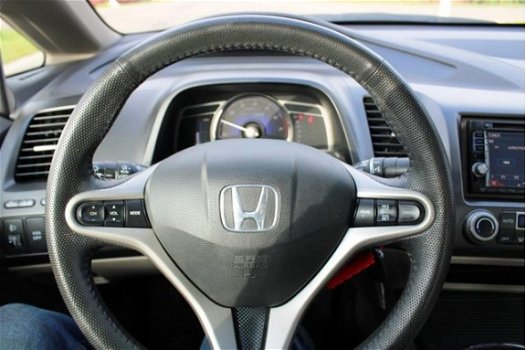Honda Civic - 1.3i 95pk Hybrid automaat leer/navi/cruise/ECC airco - 1