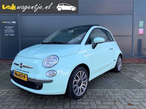 Fiat 500 - 1.2 Lounge * schuif/kanteldak * 16