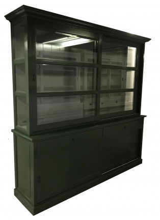 Buffetkast Lisse olijfgroen - groen 235 x 50/40 x 210cm - nr. 1