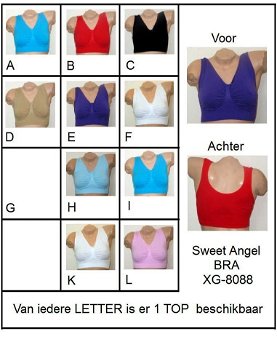 Sweet Angel Naadloze HABRA maat XL/XXL - 1