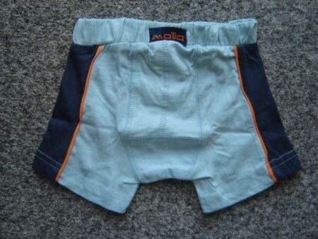 Nieuw !! Hemd + Boxershort maat 128/134 Blauw - 3