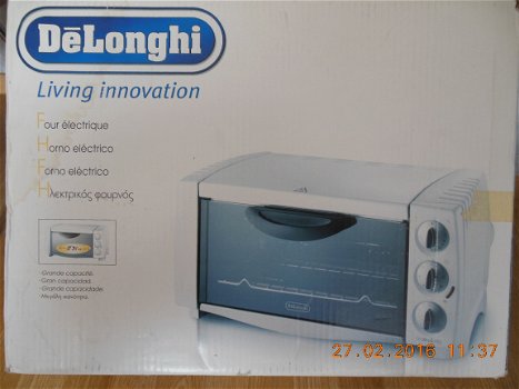 Elektrische Oven Delonghi. - 2