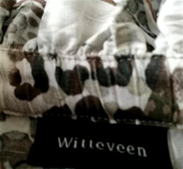 WITTEVEEN Maat 40 Blouse met luipaardprint - 7