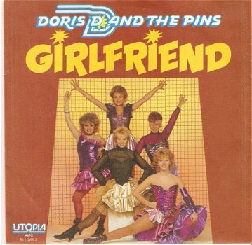 singel Doris D & the Pins - Girlfriend / instrumental - 1