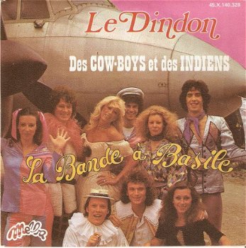 singel - La Bande à Basil - Le dindon / Des Cow-boys et des Indiens - 1