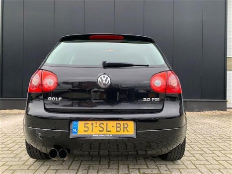 Volkswagen Golf - 2.0 FSI Sportline '07 AIRCO/18'LMV/6VERSN/ZWART/APK - 1