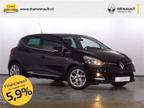 Renault Clio - TCe 90pk Limited Navig., Airco, Cruise, Lichtm. velg - 1
