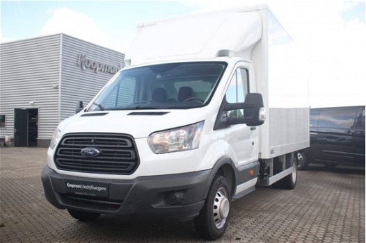 Ford Transit - 350 2.0TDCI 130pk Bakwagen | DHollandia Laadklep | Airco | Radio/USB | 3Zits | Lease - 1