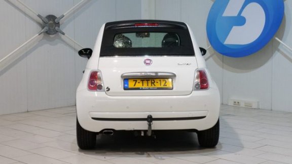 Fiat 500 C - 500c 0.9 Twinair Lounge Cabrio Airco Pdc Trekhaak afn. 1/2 leer - 1