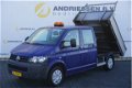 Volkswagen Transporter - T5 2.0 TDI 3-Zijdige Kipper, Dubbele Cabine, Trekhaak - 1 - Thumbnail