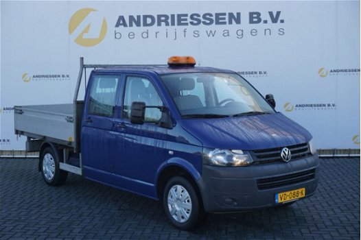 Volkswagen Transporter - T5 2.0 TDI 3-Zijdige Kipper, Dubbele Cabine, Trekhaak - 1