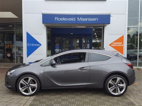 Opel Astra GTC - 1.4 TURBO 140PK SPORT+ | NAVI | BI-XENON | LEDER+VERWARMD+SPORTSTOEL | CLIMA | CRUI - 1