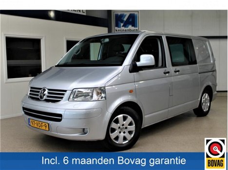 Volkswagen Transporter - 2.5 TDI 130pk Silver Edition Dubbele Schuifdeur en dubbele bodem met lades. - 1