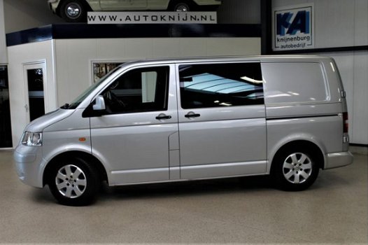 Volkswagen Transporter - 2.5 TDI 130pk Silver Edition Dubbele Schuifdeur en dubbele bodem met lades. - 1