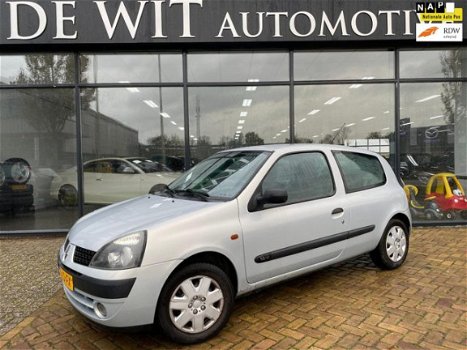 Renault Clio - 1.2-16V Dynamique Airco, Elek. pakket, Rad/CD speler, 139662KM, NAP - 1