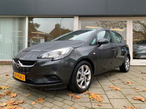 Opel Corsa - 1.4 Online Edition Navigatie Airco Parkeersensoren - 1