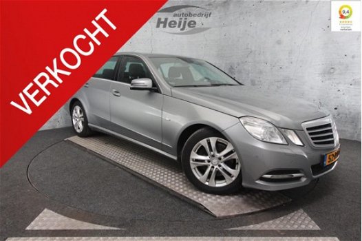 Mercedes-Benz E-klasse - 350 CGI Avantgarde Automaat | Lederen Bekleding | Full-map Navigatie | Acht - 1