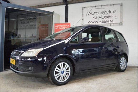 Ford Focus C-Max - 1.8-16V Ghia hoogzit met clima en trekhaak, 2de eigenaar - 1