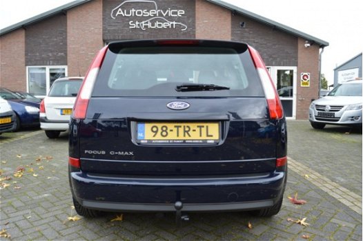 Ford Focus C-Max - 1.8-16V Ghia hoogzit met clima en trekhaak, 2de eigenaar - 1