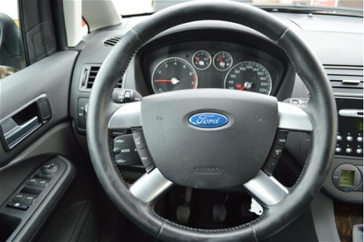 Ford Focus C-Max - 1.8-16V Ghia hoogzit met clima en trekhaak, 2de eigenaar - 1