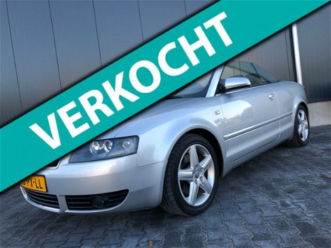 Audi A4 Cabriolet - 1.8 Turbo Quattro Org NL Unieke KM stand - 1