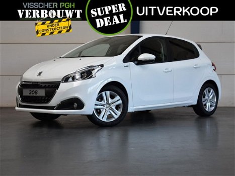 Peugeot 208 - SIGNATURE 1.2 PURETECH 82PK | RIJKLAAR | NAVIGATIE | GETINT GLAS - 1