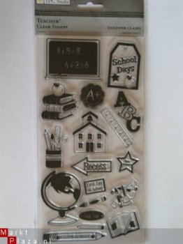 the paper company clear stamp teacher - 1