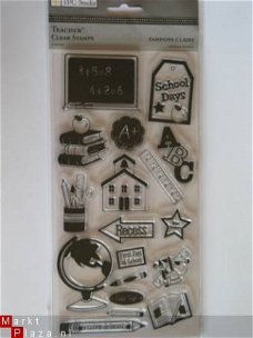 the paper company clear stamp teacher