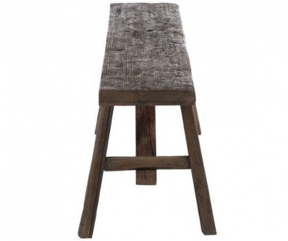 Mooi Bankje / Tafel van Hout - 120 cm - 2