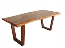 Prachtige Houten Eettafel Robuust 200 cm