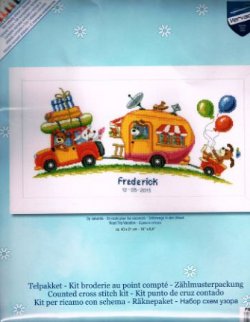 VERVACO GROOT BORDUURPAKKET (GEBOORTE) OP VAKANTIE