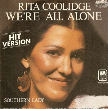 singel Rita Coolidge - We’re all alone / Southern lady - 1