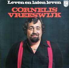 Cornelis Vreeswijk ‎– Leven En Laten Leven  (LP)