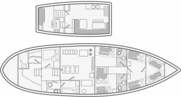 Zeilklipper 24.35, Charterschip - 2